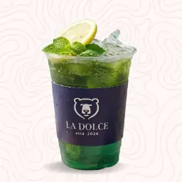 Green Tea Mint soda